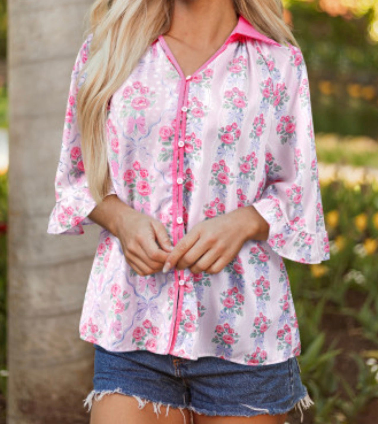 HILDA FLORAL BLOUSE