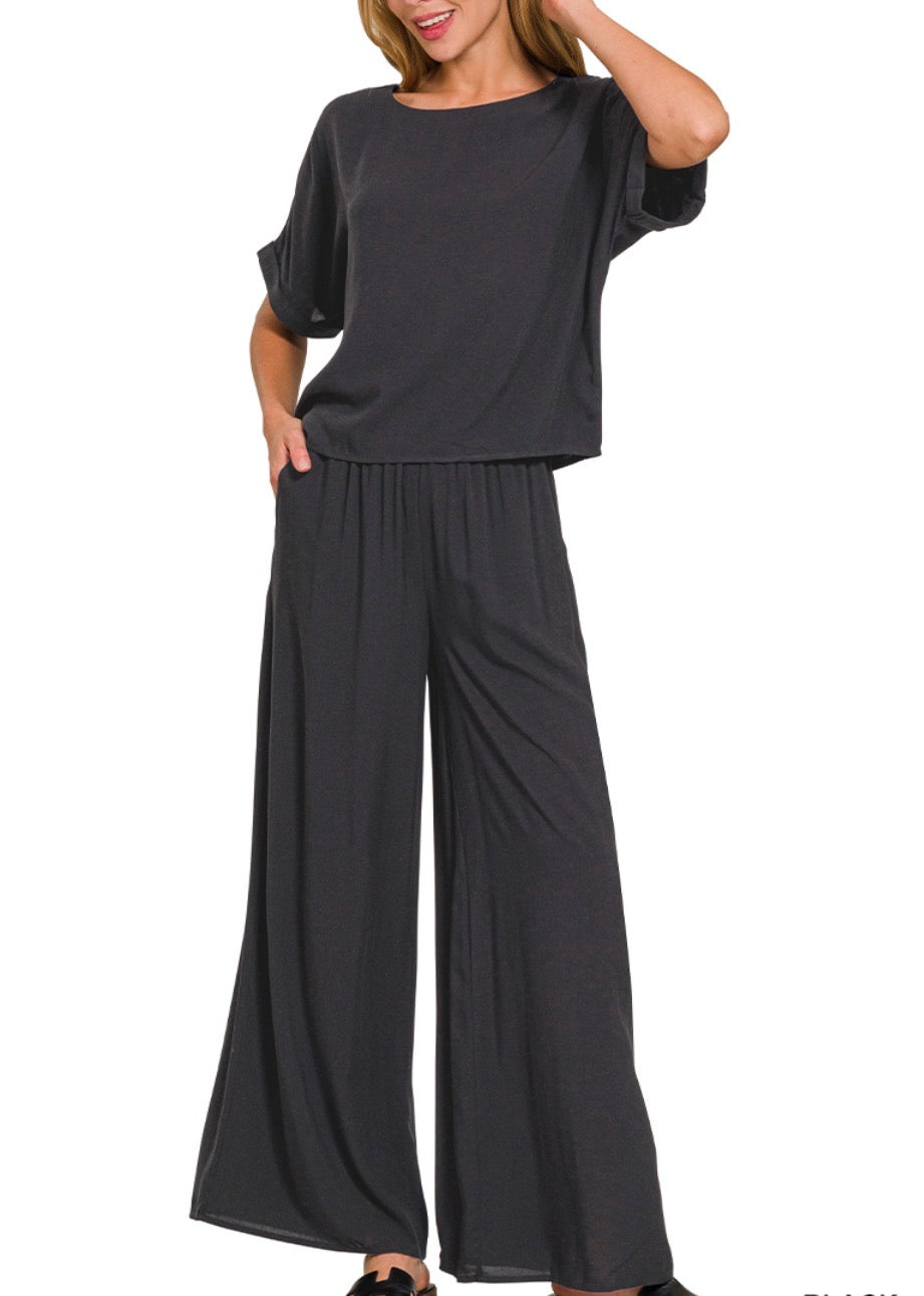 KEEP TELLING ME PANT SET