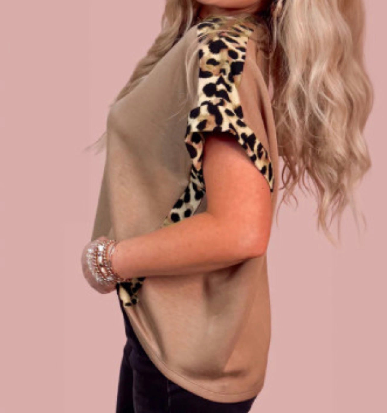 NOT FOR LONG LEOPARD TEE