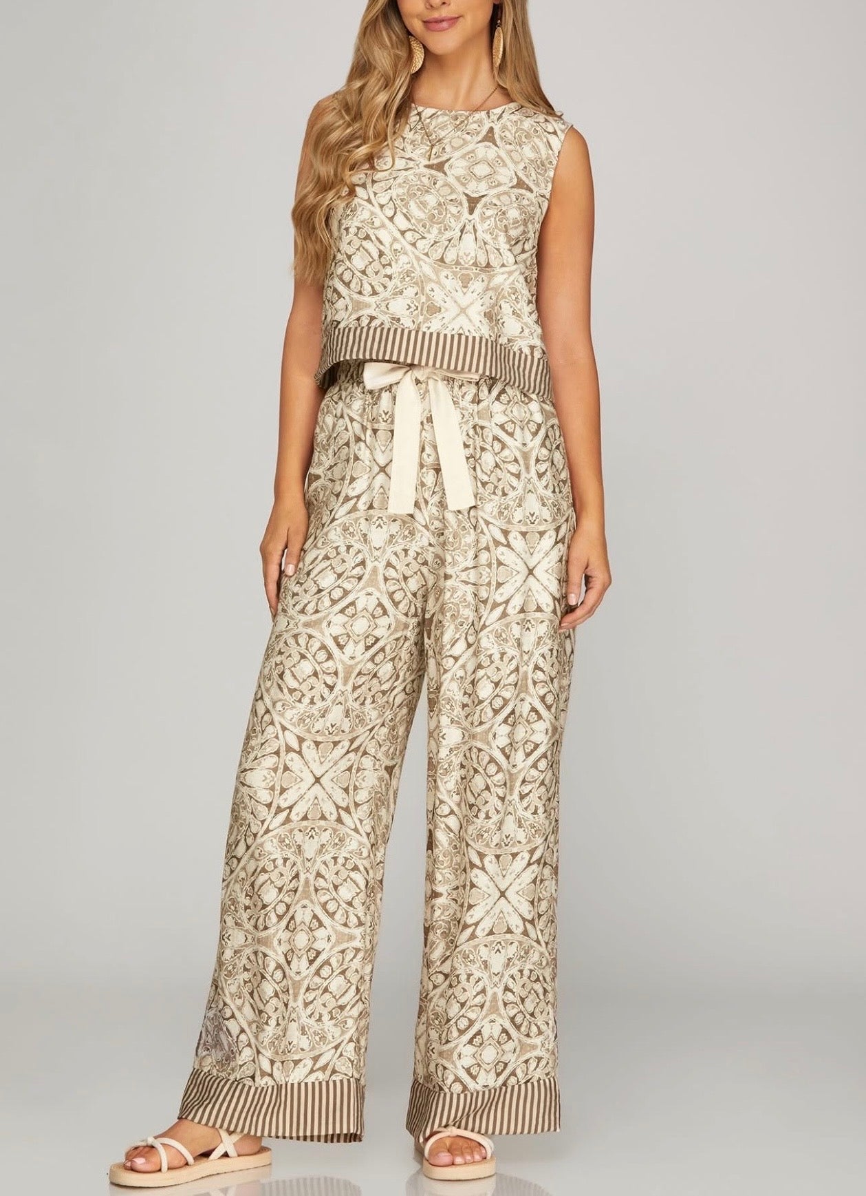 LUCY GRAY PANTS