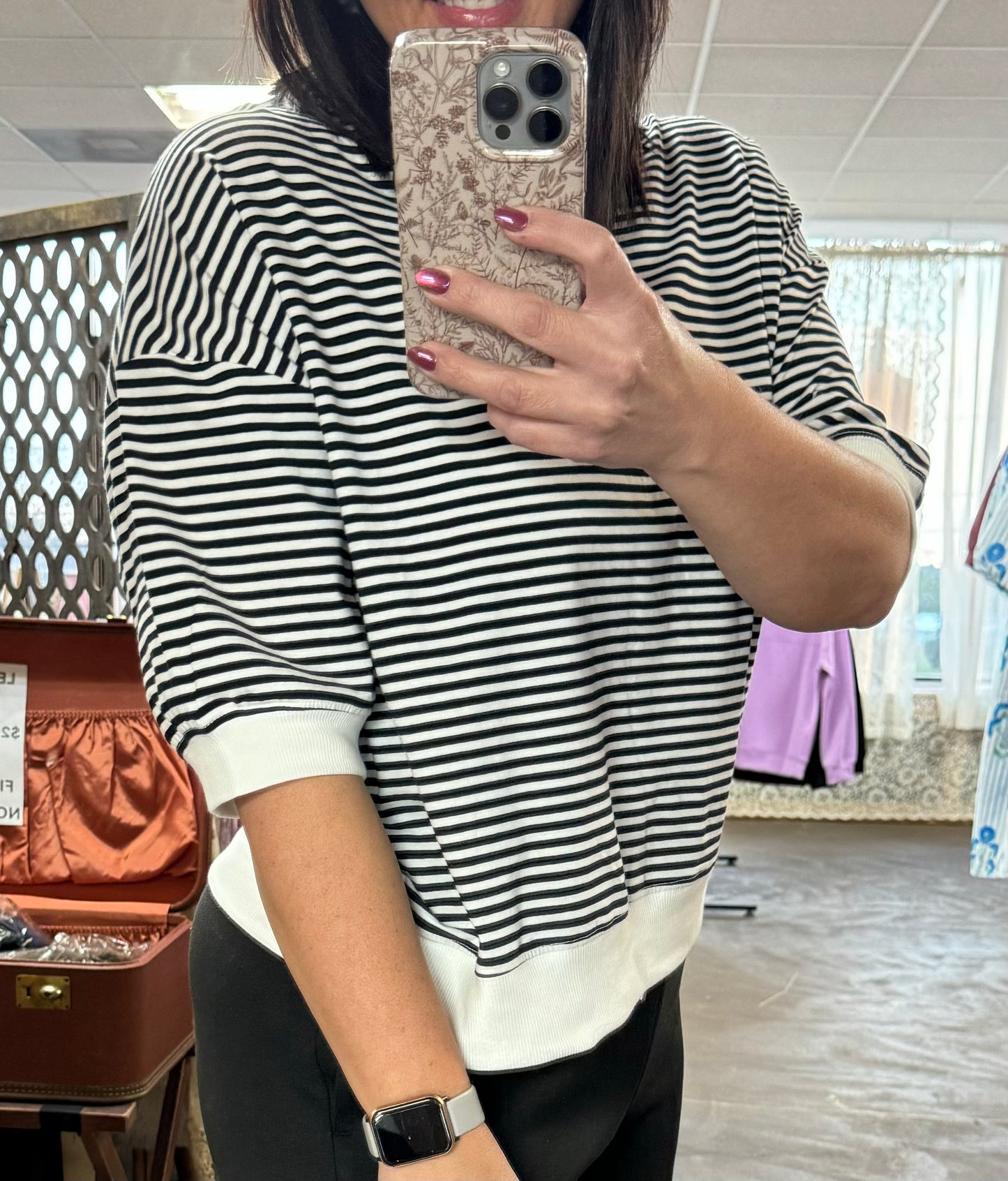 SCOUT STRIPED TOP