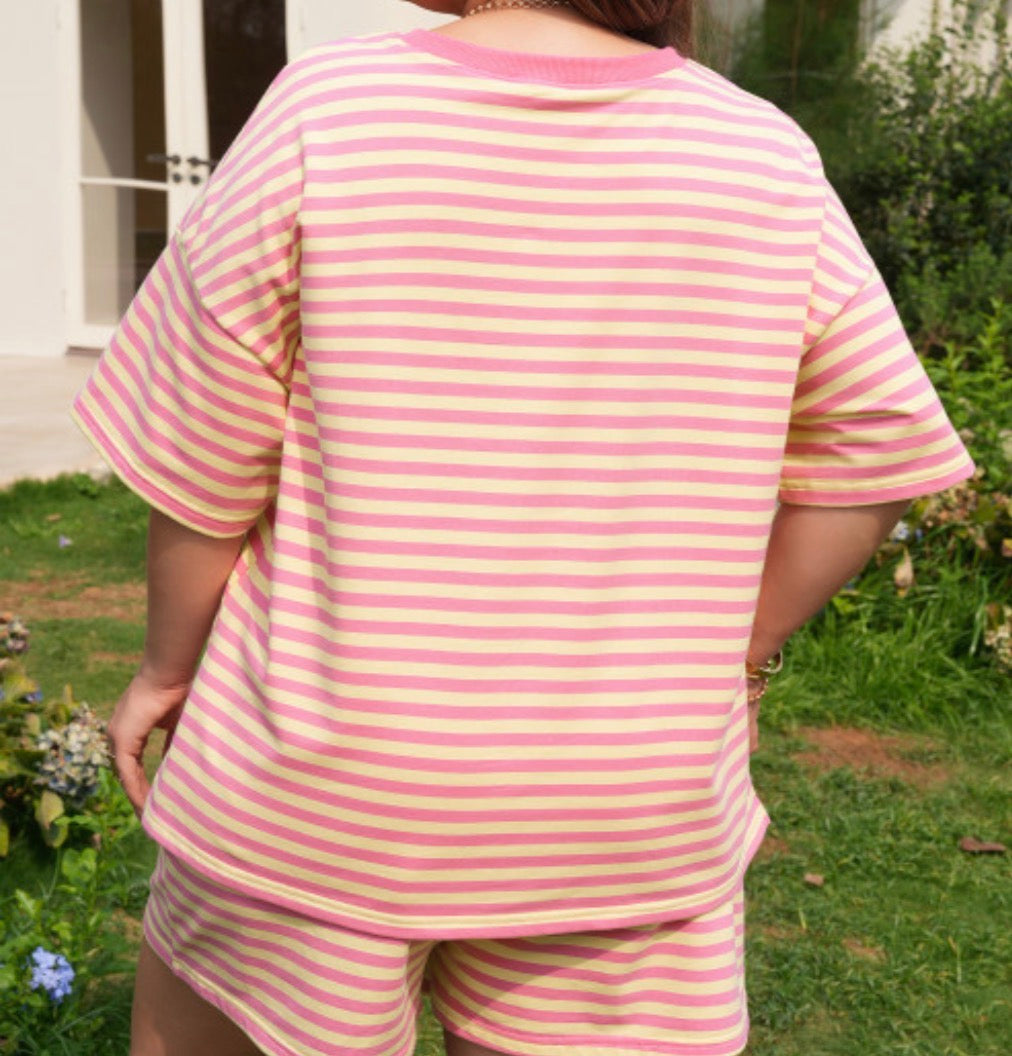 CURVY LAID BACK SHORT SET