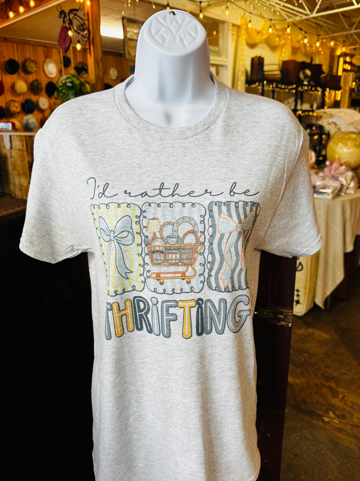 I'D RATHER BE THRIFTING TEE