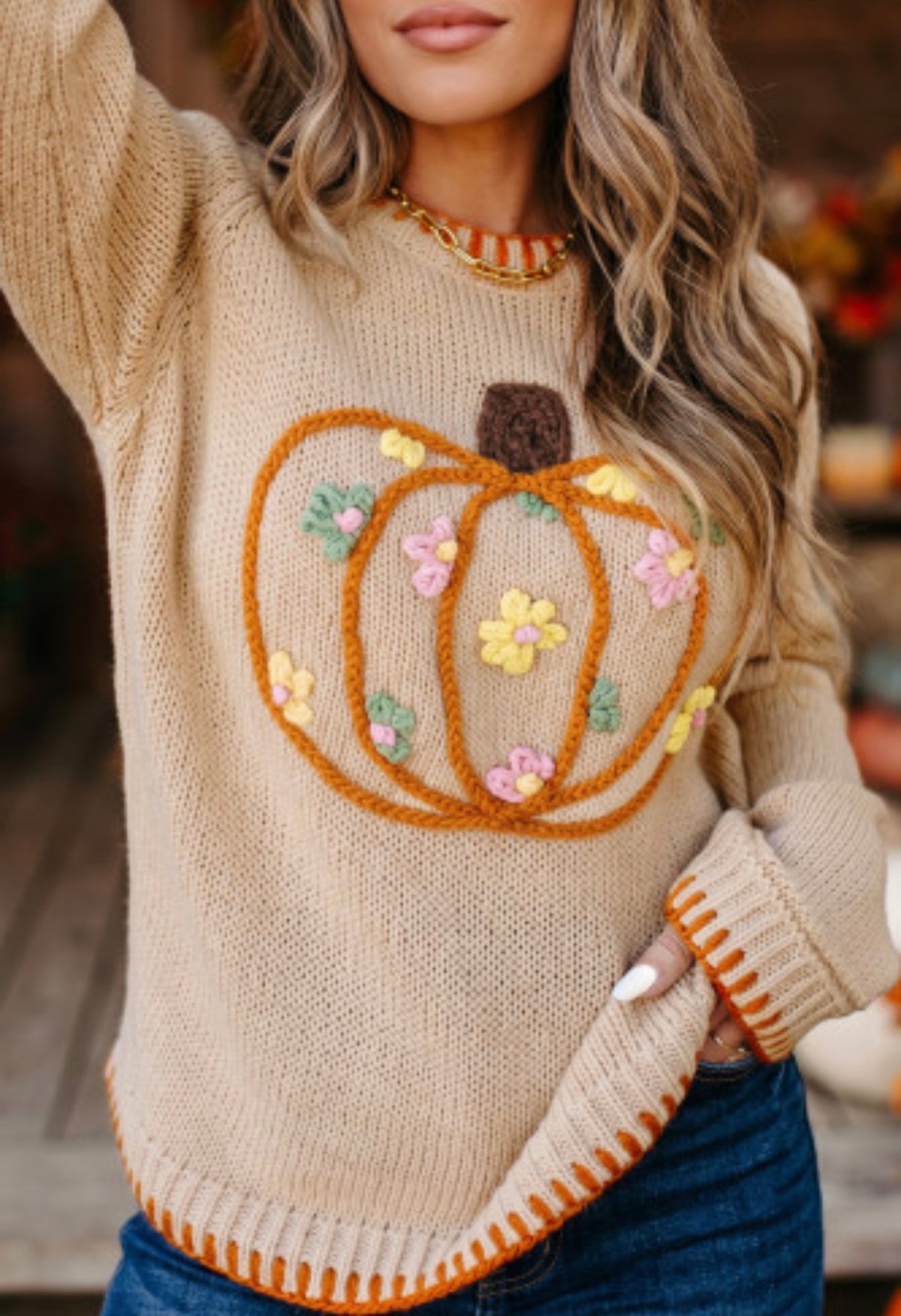 PUMPKIN SWEATER
