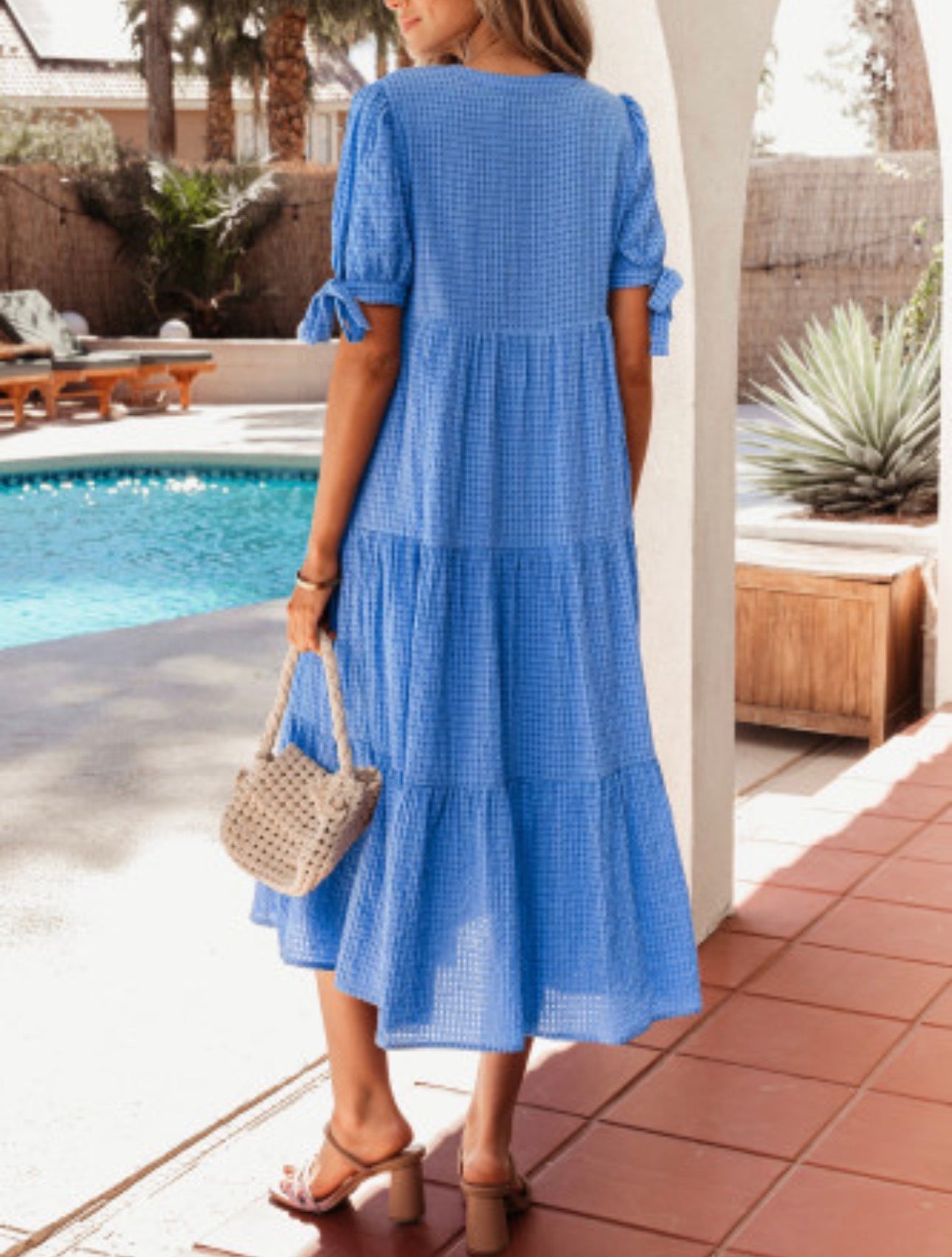 SOLIEL MIDI DRESS