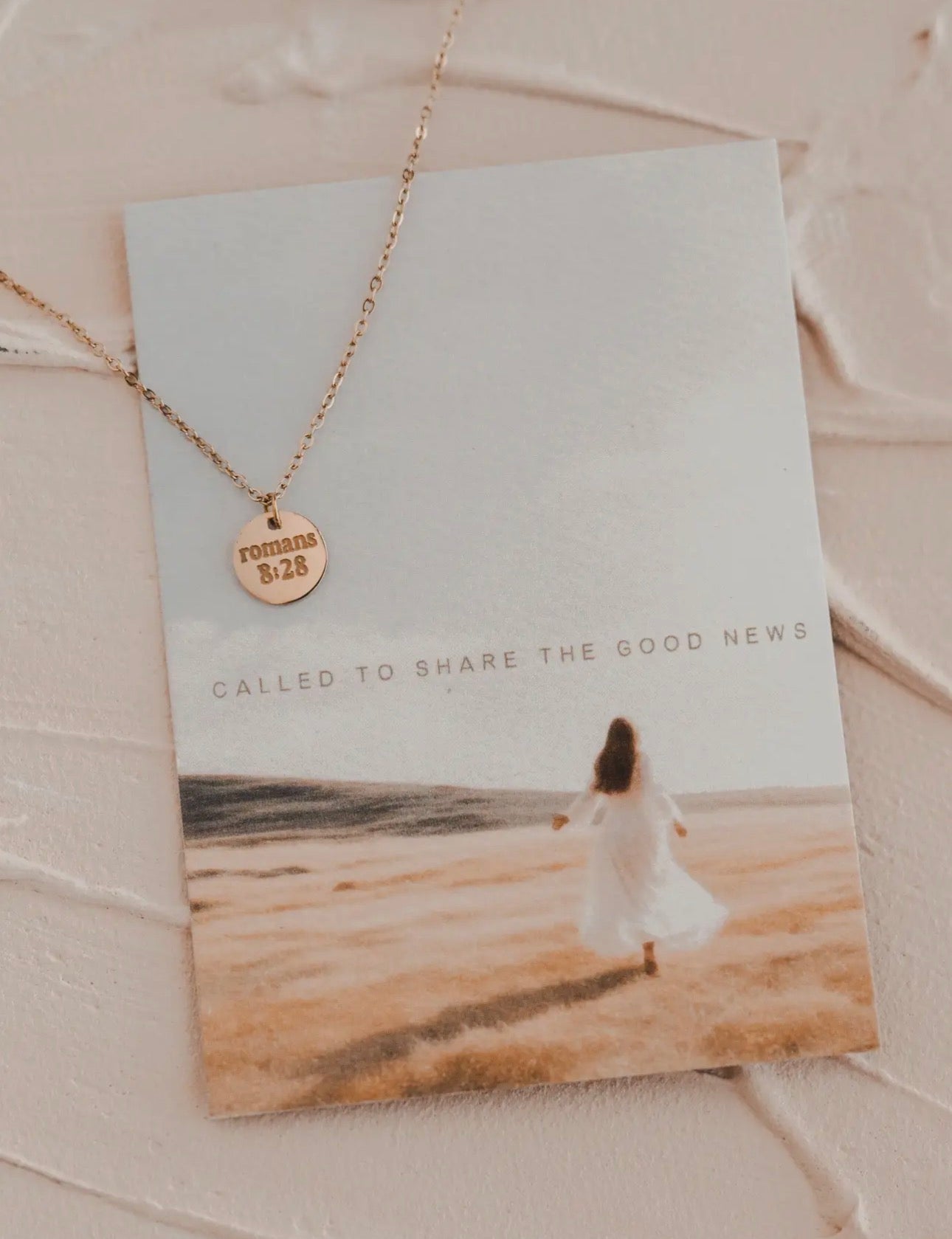ROMANS 8:28 NECKLACE