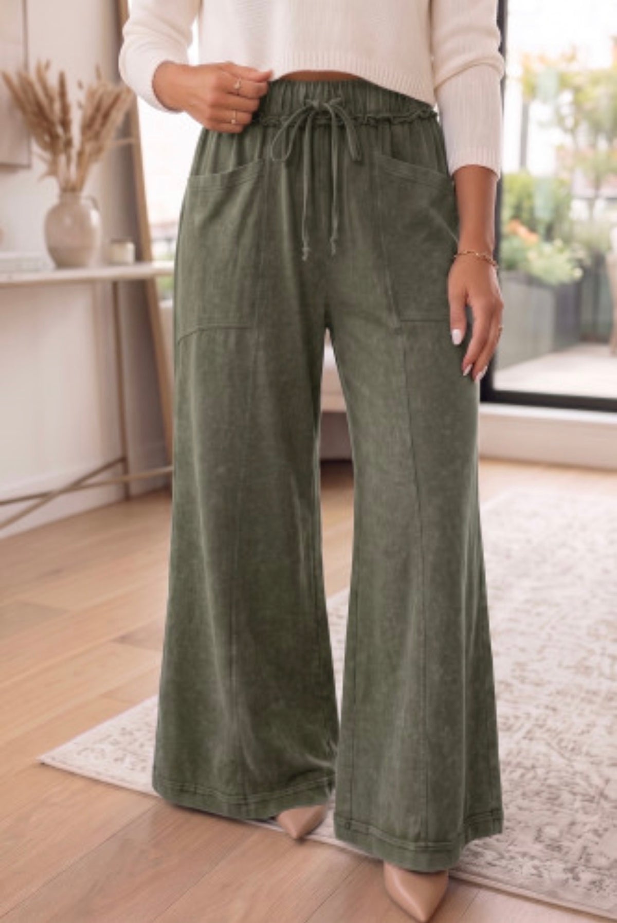 DAILY DASH GREEN PANTS