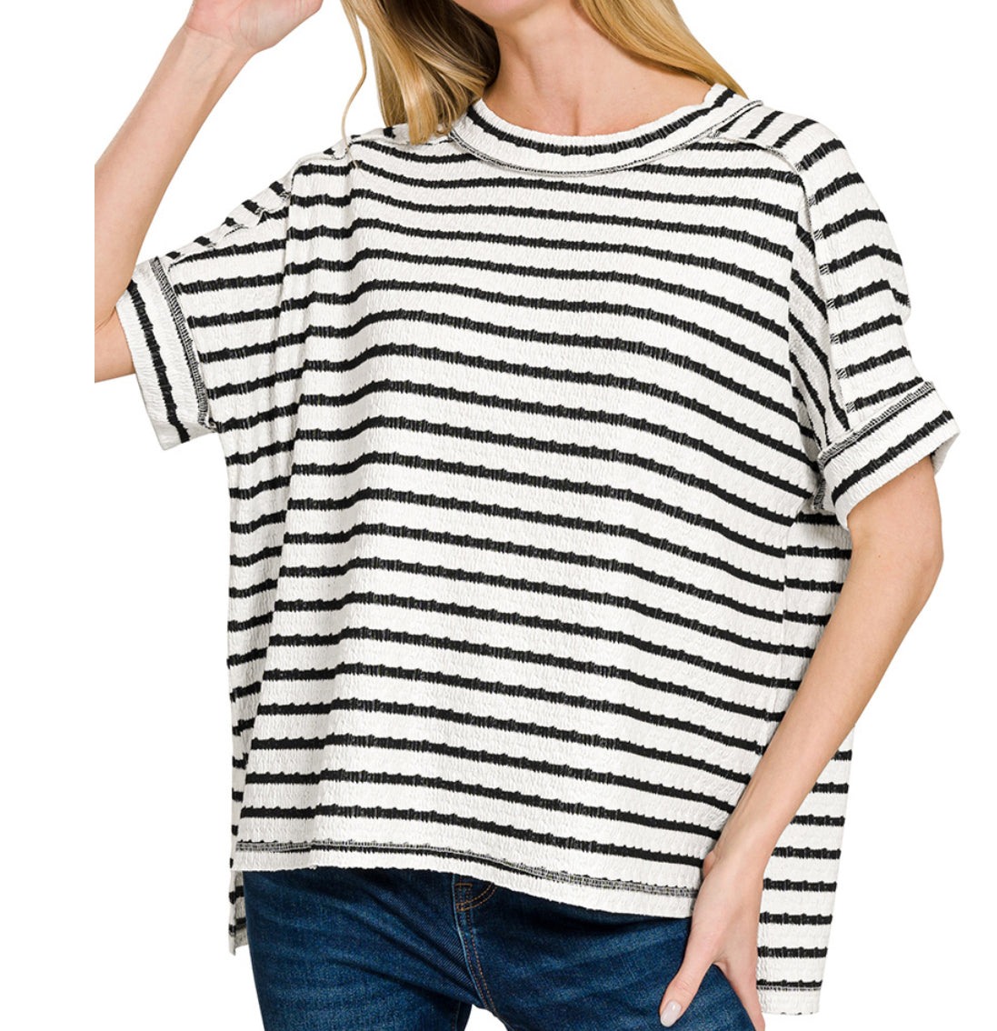 BRYSON STRIPED TOP