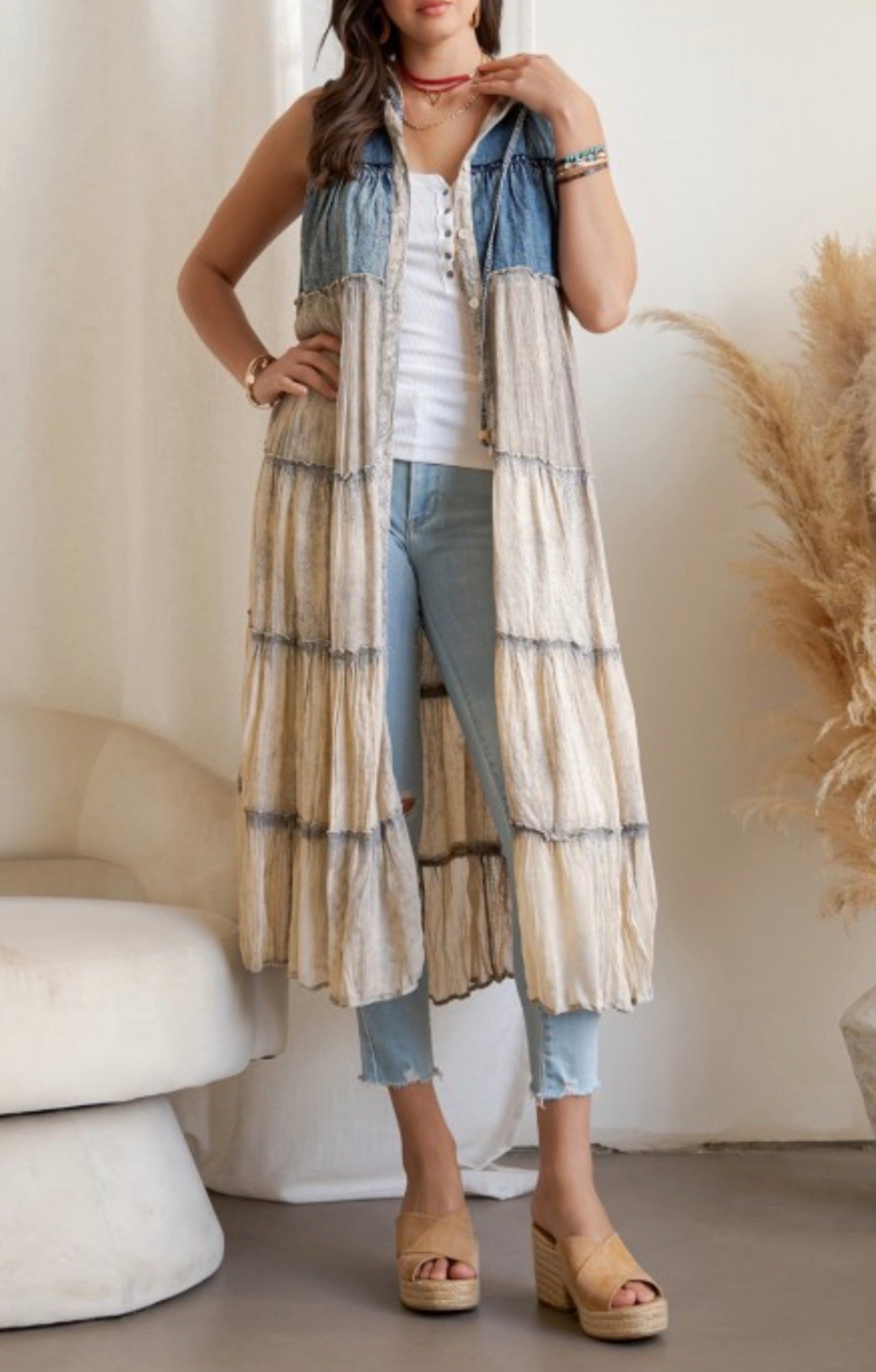 DEEP SOUTH DUSTER /MIDI DRESS