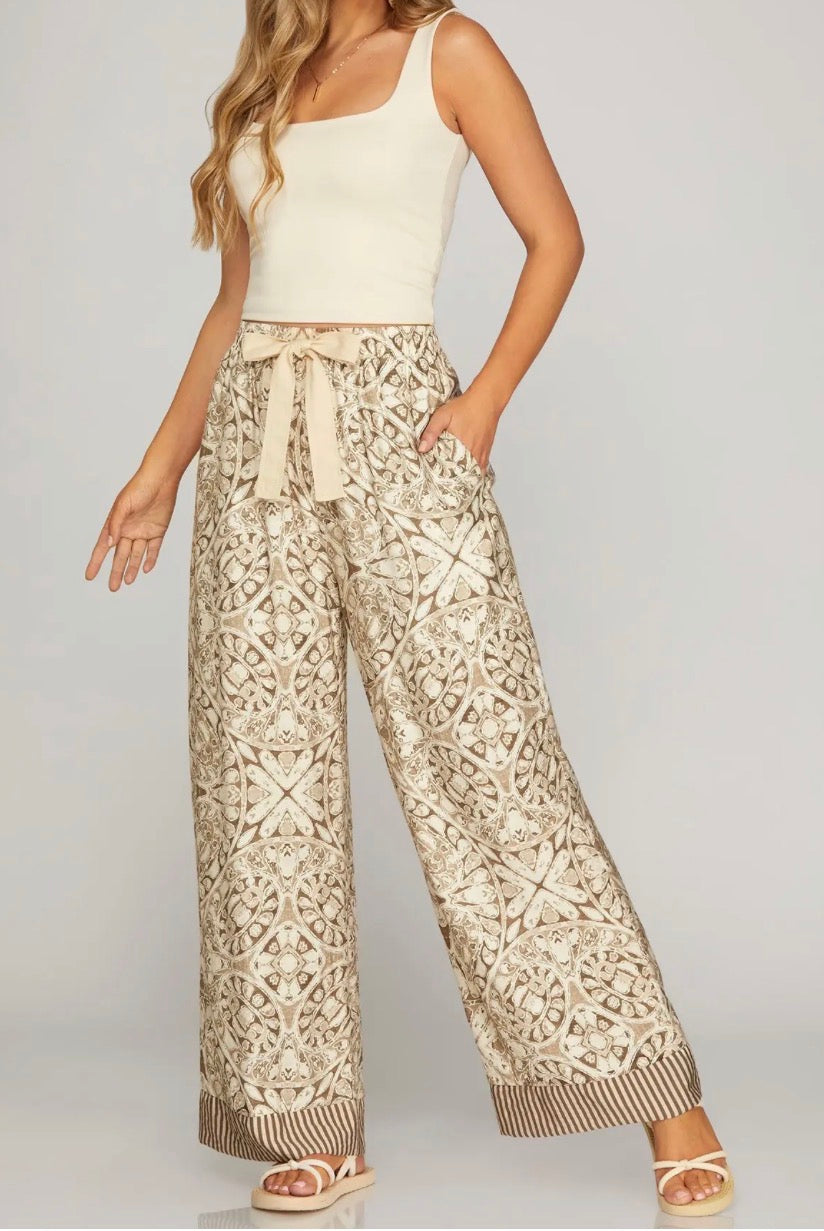 LUCY GRAY PANTS